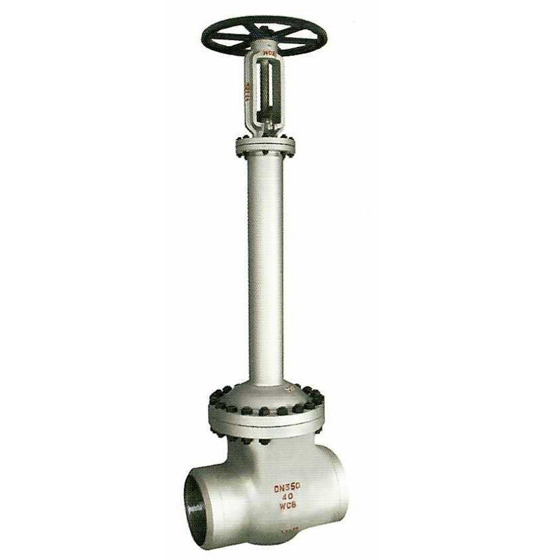 Butt welding connection bellows gate valve
